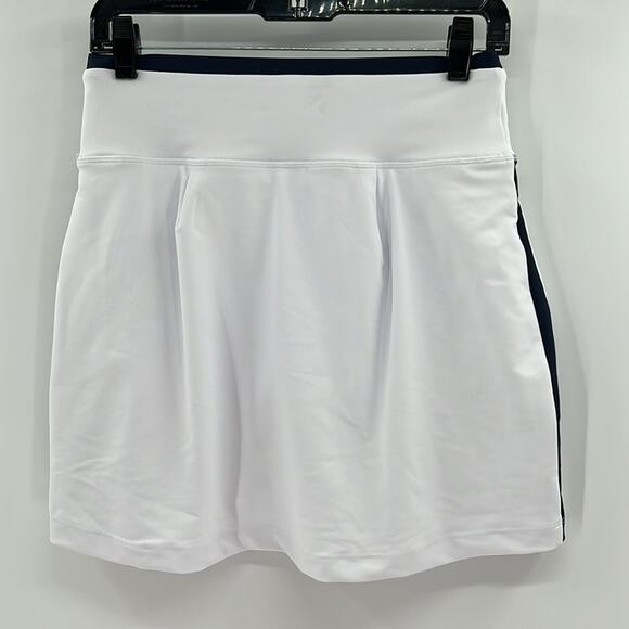 AQUA Athletics Stripe Skort - White/Navy - Small - New with tags - Picture 7 of 7